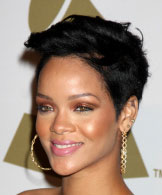 rihanna short haircut